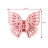 Hair Clips Barrettes Women Extra Large Hair Claw Clips Hollow Butterfly Hairpin Hair Clip Acrylic Bath Barrettes for Girls Hair Accessories 240426