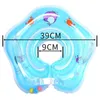 1 datorer baby badring halsrör ring säkerhet spädbarn hals float cirkel för barn simning pool bada uppblåsbar livboj