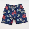 Mäns shorts av hög kvalitet sköldpadda simning shorts mens strand shorts badstammar med triangulär inre sträcka snabbt torkning Bermuda boardshort D240426