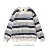 Heren Hoodies Sweatshirts Mens Spring Losse vergelijking Sweater Paar Street Leisure Sweater Damesmerk Harajuku 2023 Harajuku Super Big Hat Sweater Heren 240425