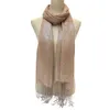 목도 여자 목도 가을 가을 여름 여름 여성 흐름 Sue Silver Silk Dance Dinner Party Scarf D240426