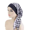 BANDANAS DURAG HOMEPRODUCT CenterPre Print Tie e Headbandelastic Muslim Womens Womens Cancer Chemical Hat 240426