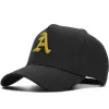 Softball Modna litera haftowe czapki baseballowe wiosna i jesienne na zewnątrz regulowane swobodne kapelusze krem ​​przeciwsłoneczne