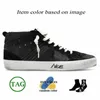 Fashion Designer Golden Goode Mid Star Italy Brand Handmade Casual Shoes Platform Vintage Suede Leather Silver Trainers Luxury Womens Mens Flat Ball Black Sneakers