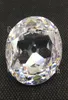 par Dhl blanc ovale kohinoor moderne diamant en mode lâche zircone gemme pierres9927386