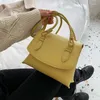 Sac Couleur continue Aaisselle carrée 2024 hiver de haute qualité PU Leather pour femmes sacs à main