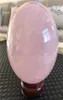 DHX SW Topkwaliteit 10 cm grote natuurlijke roze kwarts kristallen bol Meditatie Rose Crystal Ball Reiki Healing Verwijder negatieve energie5709483