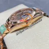 228238 DayDate VR3255 Automatic Mens Watch ARF V2 40 Rose Gold Sundust Римский цифер