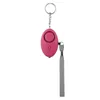 Nouvelle alarme d'autodéfense 120 dB Forme d'oeuf Girl Femmes Sécurité Protéger alerte Sécurité personnelle Screamit Loud Keychain Emergency Defensealarm pour