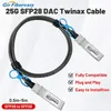 25G SFP28 DAC Twinax Cable 0.5m,1m,2m,3m,5m 25GBASE-CU SFP DAC Passive Direct Attach Copper Compatible Mikrotik,Huawei,Mallonax