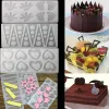 Molds Hot Cake Decoreren Tools Diy 3D Star Vorm Siliconen Mold Cupcake Decor Muffin Pan Chocolate Mold Baking Stencil