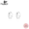 Stud Ohrringe Trustdavis Real 925 Sterling Silber Schmuck süße Olivenzweigblätter für Tochter Teen Girls Fein Geschenk LB052