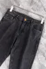 2024 Spring Automn broderie Lettre imprimé jeans Men's Jeans Ripped Light Washed Man's Long Pantalon WCNZ123