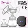 Enhancer Purple berry rabbit rechargeable electric breast pump Breast pump silent milking collector Baby products FDA