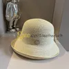 Straw sun hoed metalen brief emmer hoeden snapaback zomervakantie reisvisser hoeden casquette voor vrouwelijke mannen