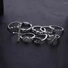 Cluster Anneaux 9 PCS / Set Bohemian Kcuckle pour les femmes vintage Crystal Vine Bird Bird Bird Eyes Rimestones MIDI BILLANDS