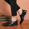 Dress Shoes Work Men's Business Chef Black Classic Leather Casual Elegant