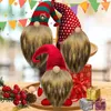 Decorazione per feste perle gnome e barbe finte 6pcs/set di perline in legno per barba nana in pelliccia per peluche per peluche fatti a mano Accessori fai -da -te fatti a mano