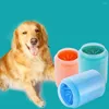 Hundkläder praktisk fotrensare bärbar tvättmaskin husdjur för husdjur hundkatter rengöring leveranser sjunker