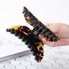 Hair Clips Barrettes Full Size Celluloid 12 cm Large Hair Claw Luxury Handmade French Design Fashion Tortoise Shell Accessories Women Hair Clip 240426