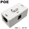 2024 1000/100 MBPS 5V 12V 24V 48V / 1A POE INJECTIF POWER SPLITTER POUR IP CAMER