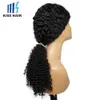 الباروكات الاصطناعية 220 ٪ Jerry Curry 5 * 5 Pront Lace Wig Single/مزدوج شعر شعر بشرة بشرية صينية بدون غراء يسهل ارتداء 4 * 4 الدانتيل الباروكات Q240427