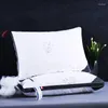 Pillow Cotton Printing Neck Five-star El Washable Household For Sleeping Throw Pillows