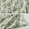 Męskie koszule Summer Hawaiian Shirt Mężczyźni plus rozmiar 10xl 11xl Linen Fashion Fash