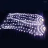 Stage Wear Fire Performance Belly Dance LED Fans 180cm Props Accessories Strong Lights Hand Veil (rechargeable)