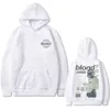 Erkek Hoodies Sweatshirts Rap Şarkıcı Frank Çift Taraflı Baskılı Hoodie Rap Erkekler Sarışın Hip-Hop Spor Gömlek Okyanus Süper Dalian Hoodie Erkek Retro Street Wear 240425