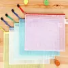 Storage Bags 1 Pc A3/A4/A5/A6 Waterproof Plastic Zipper Paper File Folder Book Pencil Pen Case Bag Document Office Student Supply