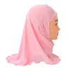 Bandanas durag h042 linda garotinha lenço de cabeça e chapéu de cambo de pedra fofo podem caber na cabeça muçulmana para meninas de 2-6 240426