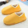 Slippers Slides For Men Platform Casual Shoes Man Indoor House Cotton Trendy All-match Keep Warm Wear-resistant Breathable