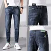 Jeans maschile 2022 primaverile jeans maschile edizione coreana slim fit elastici pantaloni elastici pantaloni di jeans traspirato