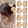 Аксессуары для волос OAOLEER 2PCS/SET GOLD LIBBON BOW