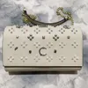 Cl axelväska modedesigner europeisk-amerikansk stil nit messenger väska damer pu tote väska casual shopping väska klassisk crossbody väska