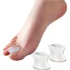 Behandling 1Pair Toe Separators Spacer Straceener THUMB Finger Big Feet Device Pad Toe Pads Thumb Valgus Corrector Foot Care Tool