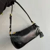 Lady fourre-tout réditionne 2002 petit sac à bandoulière en cuir en cuir en cuir brossé Sacs de créateur de luxe Sac à épaule femme sac à manches noires sac à main sacs hobo sacs