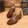 Casual schoenen mannen leer 2024 mode comfortabel en duurzaam Italië officieel Oxford Wedding Size 38-48