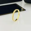 Diamond liefdesring verlovingsringen luxe sieraden roze goud zilveren bijenkorf titanium stalen legering mode-accessoires modeontwerper ring maat 5-11