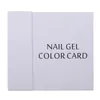 Storage Bags 120 Colors Nail Gel Polish Display Chart Color Card Cover Showing Art Enhancement