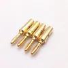 2024 Budweiser Fine Copper Cross Banana Plug with Gold-Plated Welding-Free Connection for Superior Audio Quality and Durability