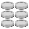 Dinnerware Caps For Canning Jar Tinplate Leak-proof Storage Lids Airtight Leakproof Drinking