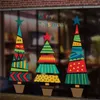 Wall Stickers Merry Christmas Tree Star Home Decals Living Room Decorations DIY PVC Festival Window