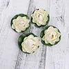 Decorative Flowers 6 Pcs Artificial Leaf Pool Party Swimming Accessories Floating Lotus Lights