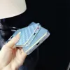 Cell Phone Cases Aurora Gradient Color Case Suitable for iPhone 15 14 Pro Max 13 12 11 Ripple Laser Feather Shockproof Acrylic Cover Suitable for iPhone 15 P J240426