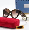 Lunettes de soleil pour hommes élégants Femme Full Fild Sunglass Fashion Fashion Mans Goggle Summer Sun Glasses Womans Leopard Print Sun Glass9944548