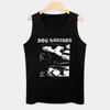 Tanques masculinos Tops garoto garoto mais duro Black and White Picture Top Gym Artigos de esportes de camisetas para homens