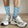 Men's Socks Ambulance Harajuku Super Soft Stockings All Season Long Accessories For Man's Woman's Birthday Present