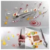 Stampi per salsa di panna al cioccolato cucchiaio a matita cucchiaio decorazione chef utensili da disegno in acciaio inossidabile salsa portatile dipinto cucchiaio da forno